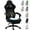 Black, variant on GOOSEA Breathable Fabric Gaming Chair, Comfort Office Chair with Gel Cushion and Storage Bag, Black