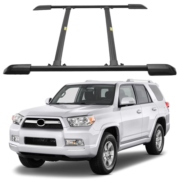 CCIYU Roof Rack Crossbars And Side Rails Fit For Toyota 4Runner 2010-2024 Rooftop Cargo Carrier Cargo Bars