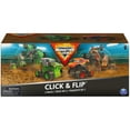 thumbnail image 3 of Monster Jam, 2-Pack Official Grave Digger and El Toro Loco Clip & Flip Monster Trucks, 1:43 Scale Kids Toys for Boys, 3 of 11
