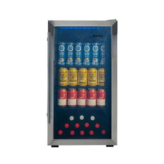 Danby DBC117A2BSSDD-6 3.1 cu. ft. Free-Standing Beverage Center in Stainless Steel