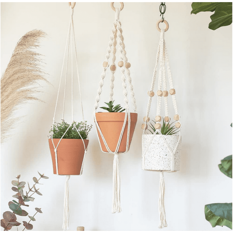 EASY Macrame Plant Hanger DIY KIT #2 for beginners w/ instruction Gift  Ideas