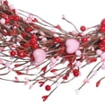 thumbnail image 4 of Corona de San Valentín J'FLORU de 50 cm con corazones y bayas, 4 of 6