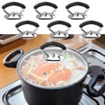 thumbnail image 5 of 6pcs Stainless Steel Pot Lid Handle Anti-Heat Handle Pan Cover Replacement Knobs, 5 of 6