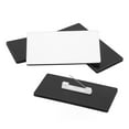 thumbnail image 4 of Blank Name Badges, Name Tag Compact Portable Easy Wearing  for Meeting, 4 of 7