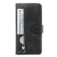 thumbnail image 2 of For Google Pixel 9/9 Pro 6.3-inch Wallet Case for Women Men Multi-Card Slots Zipper Pocket Leather Phone Case,Black,For Pixel 9/9 Pro, 2 of 7