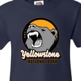 thumbnail image 4 of Inktastic Yellowstone Growling Bear Youth T-Shirt, 4 of 5