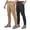 Black+Kahki, variant on 2-Pack Men's Cargo Pants, Tapered Hiking Joggers, 4-Way Stretch Water Resistant Quick Dry Breathable Lightweight