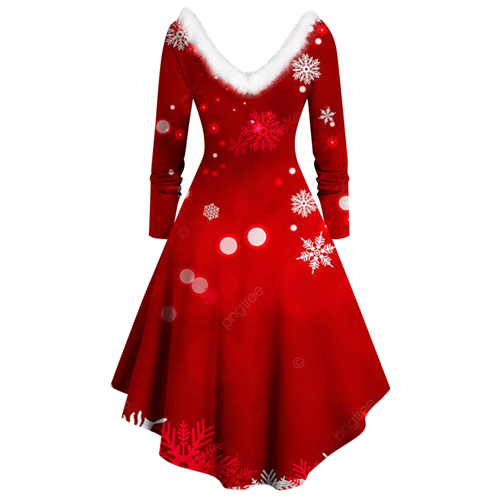 MOKBAY Robes Soiree Femme Robe De Noël Robe Noel Et Elegant