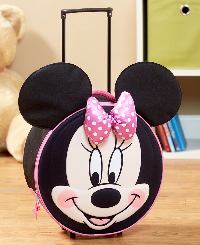 minnie mouse unicorn rolling luggage