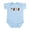 Sky Blue, variant on CafePress - Naked Lineup Infant Bodysuit - Baby Light Bodysuit, Size Newborn - 24 Months