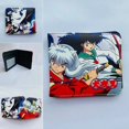 thumbnail image 1 of Monedero japonés adolescente cruzando animación Inuyasha píldora de matar Mica Bellflower estudiante cartera de cuero titular de la tarjeta, 1 of 4