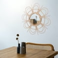 thumbnail image 2 of Woven Wall Hanging Mirror Rattan Wall Mirror Rattan Hanging Mirror Decor, 2 of 9