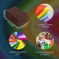 thumbnail image 4 of FabricLA Acrylic Felt Sheets For Crafts - Soft Precut 9" X 12" Inches (22.5cm X 30.5cm) Felt Squares - Use Felt Fabric Craft Sheets for DIY, Hobby, Costume, And Decoration - Light Brown, 24 Pieces, 4 of 7