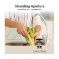thumbnail image 2 of 2 Pieces 2 Inch Kitchen Sink Hole Cover Faucet Hole Cover Stainless Steel Kitchen Sink Tap Hole Pla, 2 of 5