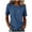 #02 Blue 【Mix, Match & Rotate: Stock Up on Daily Colors】, variant on Women's Casual Crew Neck Short Sleeve Solid Color Denim Pullover Top Soft Lightweight Comfy Versatile Daily Wear Summer Outfits | CSEONE,Black L