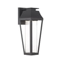 thumbnail image 4 of Matte Black LED Outdoor Wall Lantern from the Brookline Collection, 4 of 5