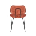 thumbnail image 6 of Porthos Home Taci Dining Chairs, Velvet Upholstery, Iron Legs (Set of 2), 6 of 7
