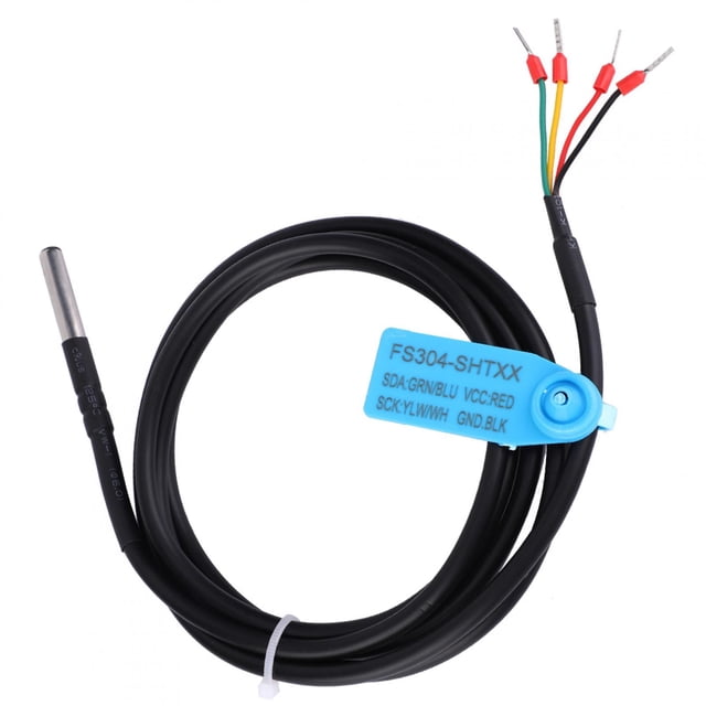 Medición de temperatura y humedad, monitoreo digital de temperatura y humedad del suelo, sonda de sensor impermeable elaborada con cuidado