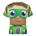 thumbnail image 5 of Super Why Kid Shirts Unisex Casual Tops 3D Print Graphic Tees Short Sleeve T Shirts for Boys Girls 150CM, 5 of 8