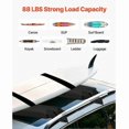thumbnail image 4 of Inflatable Roof Rack Cushions, 37.6 Inch, 88LBS Capacity, Kayak Holder with Straps & Cords, Manual Air Pump Included_Perfect Gift, 4 of 5