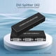 thumbnail image 2 of Dvi Splitter 1x2 Switch Switcher Extender Adapter 1 Dvi-d Input And 2 Dvi-d Output Dual Display For, 2 of 5