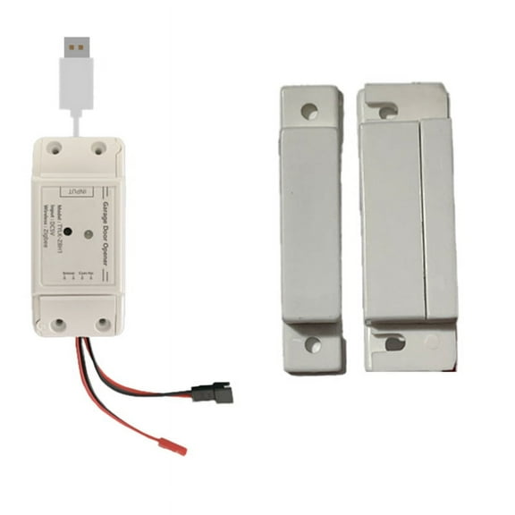 Smart Garage Door Opener with RF433 MHz Wrieless Control for Alexa Yandex(Tuya WiFi)