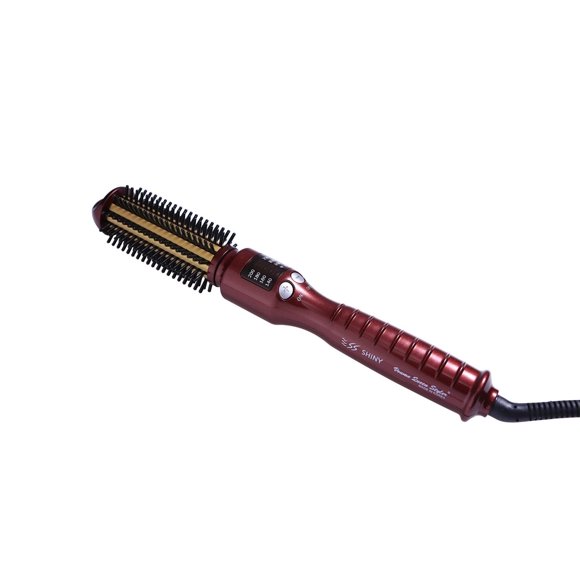 Cepillo de aire caliente Curling Iron SS Shiny Volume Queen Styler Pro