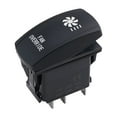 thumbnail image 1 of 12V 20A 5 Pin Rocker Switch Controllor For ATV UTV Car Auto Waterproof Lighted Rocker Button Control ON Off Switch Replacement, 1 of 12