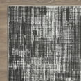 thumbnail image 4 of Loomaknoti Aysal Astern 3' x 5' Abstract Indoor Accent Rug , Gray/Cream, 4 of 9