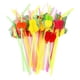 thumbnail image 5 of Juego de Decoración de Fiesta Tropical Hawaiana 108 Piezas ANGGREK Paraguas de Hojas y Flores, 5 of 8