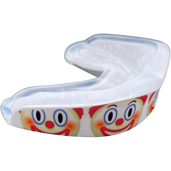 Battle Sports Protège-Dents Ultra Ajusté pour Adulte - Clown Emoji