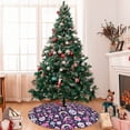 thumbnail image 7 of Lsque cute Skull rainbow mushroom Print Christmas Tree Skirt, Tree Skirt with Ties or Velcro, Perfect for Holiday Decorations, Halloween, and New Year-36", 7 of 7