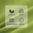 thumbnail image 2 of Funda Cojín 50x50 Verde Lima Juego de 2 Decoración Habitación Bebé Salón Hogar Fundas Cojines Sofá Cama Cuadrado Doble Cara Color Liso Suave Chenilla Fundas Cojines con Cierre Cremallera, 2 of 5