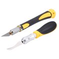 thumbnail image 3 of 2Pcs Wood Carving Knife High Carbon Steel Woodworking Hand Cutting Tool 11Pcs Blades, 3 of 5