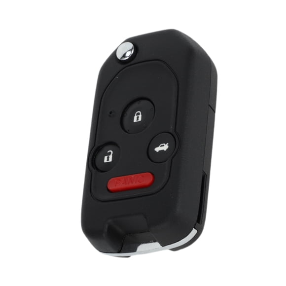 Unique Bargains Key Shell Case Keyless Entry Remote Key Fob Replacement Case for Honda Accord 2003-2013 4 Buttons Black
