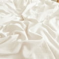 thumbnail image 3 of Move Over Beige Gray Black Bedding Set Black Ruffled Pattern Washed Microfiber King Duvet Cover Set No Filling, 3 of 7