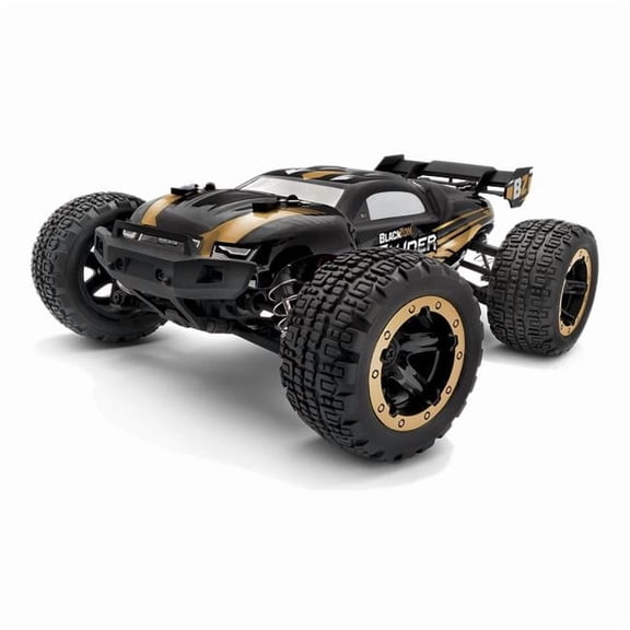 BlackZon BZN540218 Slyder ST Turbo 1- 16 Scale 4WD RTR 2S Brushless Stadium Model Truck, Geen