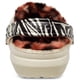 thumbnail image 3 of Zuecos Crocs Classic Forrados con Estampado Animal Hueso Multicolor, 3 of 6