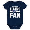 thumbnail image 2 of Newborn Outerstuff Tennessee Titans Little Tike 3-Piece Bodysuit Set, 2 of 4
