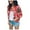 Red-02, variant on Women Bomber Jacket Floral Print Lightweight Zip up Flight Top Long Sleeve Sport Jacket Utility Biker Jacket Transition Baseball Varsity Jacket Coat Ladies Winter Autumn