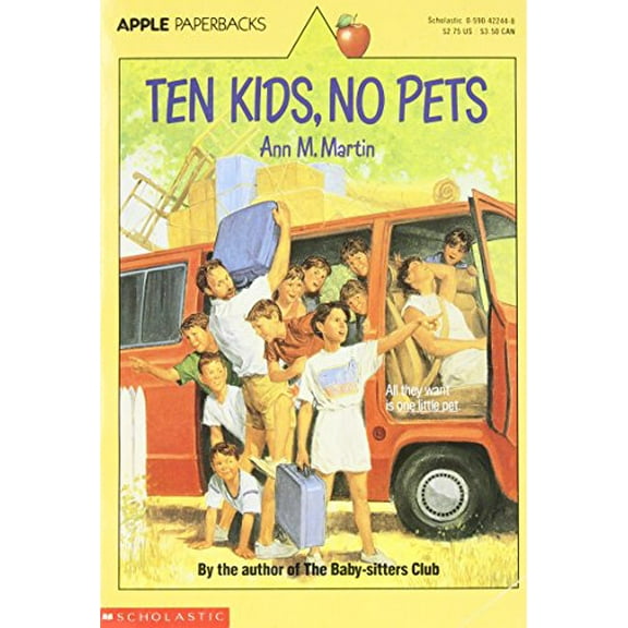 Pre-Owned Ten Kids, No Pets (Paperback) 0590422448 9780590422444