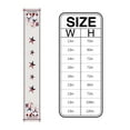 thumbnail image 6 of Independence Gnomes Celebration Table Runner 120 Inches, Fireworks Beige American Flag Bed Runner Dresser Scarves Tabletop for Indoor Outdoor Parties/Ceremony/Banquet, 13"x 120", 6 of 8