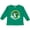 Kelly Green, variant on Inktastic Unicorn St Patricks Day Irish Girls Long Sleeve Toddler T-Shirt