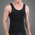 thumbnail image 6 of Mens Slimming Elastic Body Shapewear Breathable Vest Skinny Shirt Sports N, 6 of 9