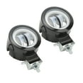 thumbnail image 3 of Focos auxiliares para motocicletas, luz antiniebla delantera todoterreno de 20 W y 6500 K, luces de conducción para motocicletas, confiabilidad excepcional, 3 of 9