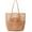 Beige, variant on NCY BeachNylon Mesh Tote Bag, Casual Tote Bag Hobo Women Foldable MAX 23L Shoulder Bag For Beach Picnic Vacation