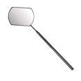 thumbnail image 2 of Freer Stainless Steel Mirror for Checking Eyelash Extension eye lashes dental Applying Tools Black, 2 of 8