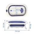 thumbnail image 4 of Bañera The Baby Shop  ultra compacta y plegable Azul, 4 of 7