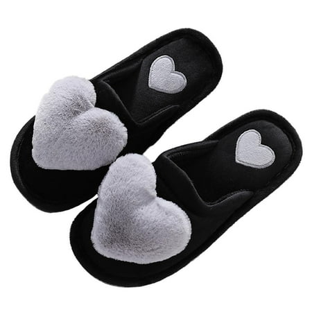 

Autumn and winter Women s Plush Slippers Baotou Soft Sliding Indoor Home Slippers Women s Mute Slippers Sandals Slippers