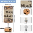thumbnail image 2 of Touch-Control 3-Color Desk Lamp with Plug – Energy-Saving LED + 3 Simultaneous Charging Ports Kawaii Happy Witches, 2 of 8